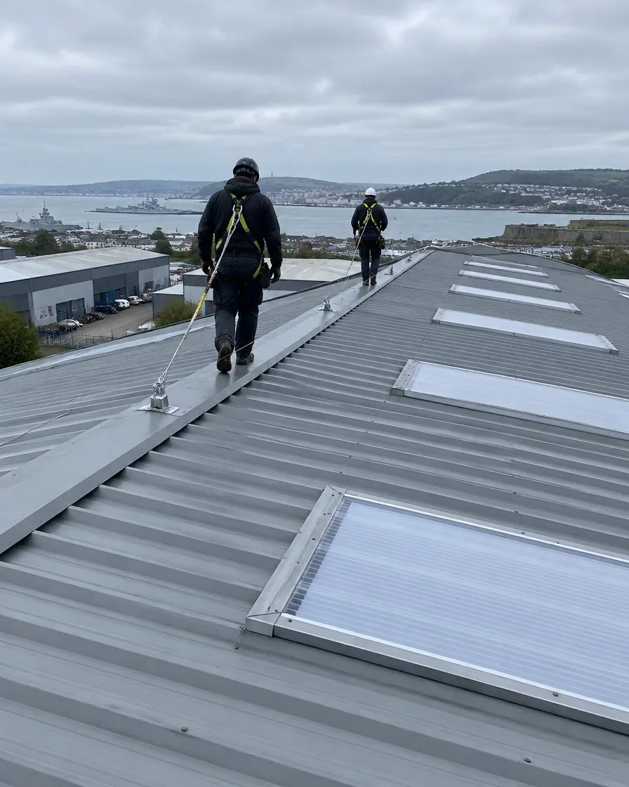 Commercial roofing in St Agnes