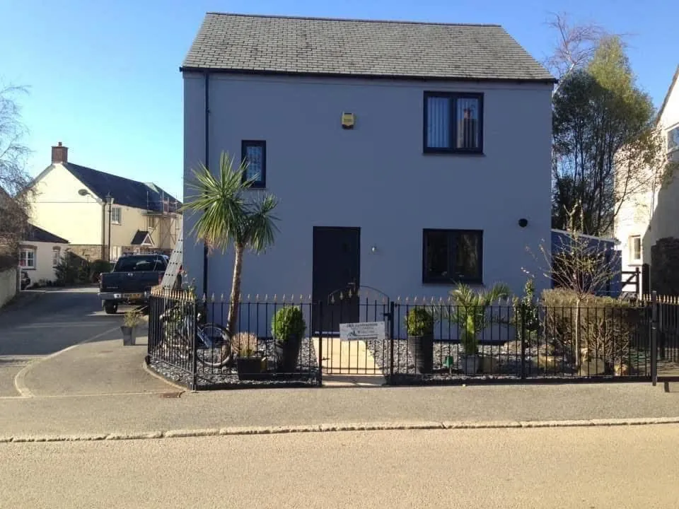 Finished exterior painting and roofline work in St Agnes